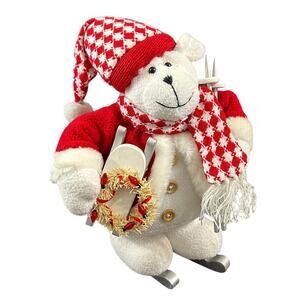 Fabric Skating Bear by Costco